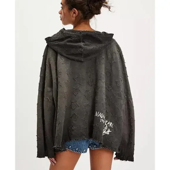 Magnolia Pearl Star Applique Fritza Hoodie - Picture 2 of 8